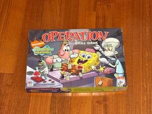 Operation SpongeBob SquarePants Edition Board Game 2007 Nickelodeon 100%